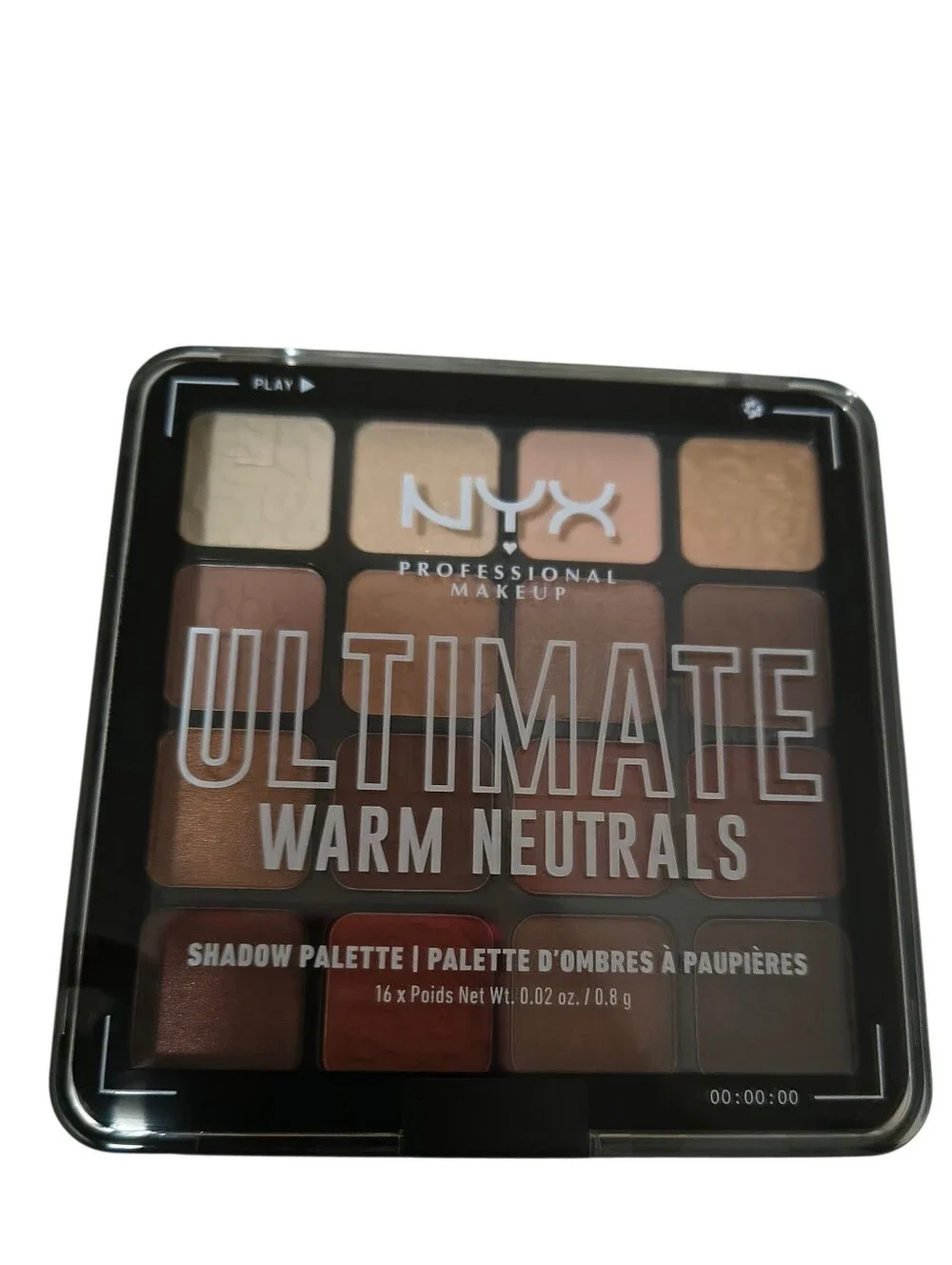 NYX Warm Neutrals Eyeshadow Palette